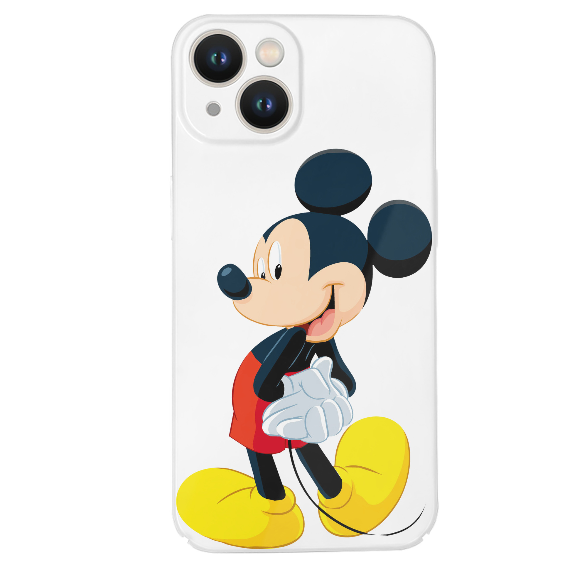 （画像用） ミッキーマウス Mickey Mouse 【iPhone 14シリーズ対応】ハードケース
